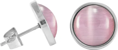 Produktbild von Chirurgenstahl Ohrstecker Elegance Farbe - Helllila