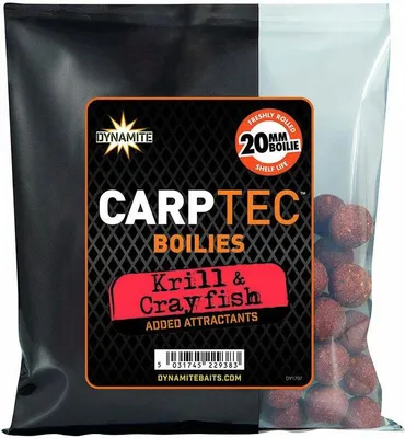 Produktbild von Dynamite Baits Carptec Boilies 300 g Krill & Crayfish 20 mm