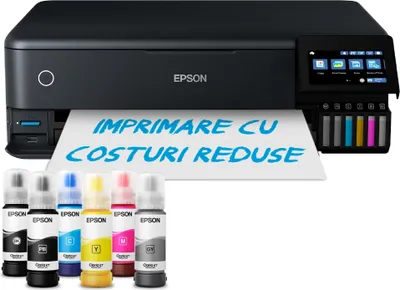 Image de Imprimante à jet d'encre couleur multifonctionnelle CISS Epson EcoTank L8180, LAN, sans fil, A3+