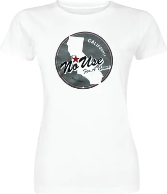 Produktbild von No Use For A Name - California Circle, Girl-Shirt