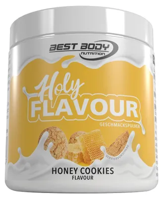Produktbild von Best Body Nutrition - Holy Flavour - Geschmackspulver - 90 g Dose, 1 x 90 g Dose, Geschmack: Honey Cookies