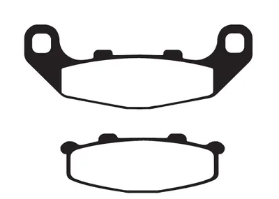Produktbild von EBC Brakes Bremsbeläge Satz Bremsklötze für SUZUKI MOTORCYCLES GSX FA141