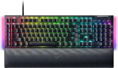 Produktbild von Razer BlackWidow V4 Gaming-Tastatur, Green Switch, Schwarz