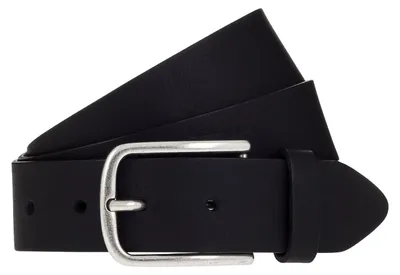 Produktbild von Vanzetti Leder Gürtel 35mm Leather Belt W80 Black schwarz