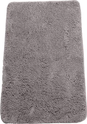 Imagen del producto de Unyqoos® Alfombra de baño, 70 x 120 cm, verde – Tejido denso de chenilla (100% poliéster), alfombra de baño absorbente con base antideslizante, suave y lavable a 30°C
