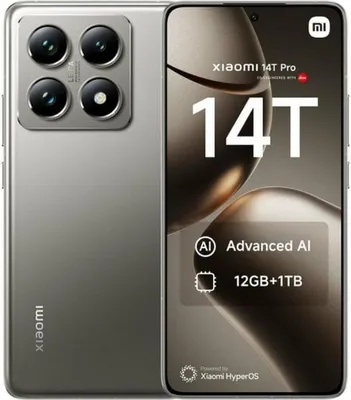 Produktbild von Xiaomi 14T Pro 5G 12 GB/1 TB Titangrau (Titan Gray) Dual-SIM