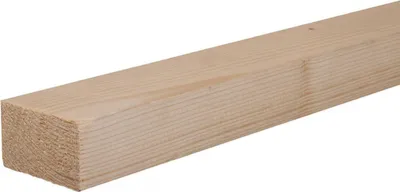 Produktbild von Abgeschliffener Fichtenholzkeil 50x28 2,40 m