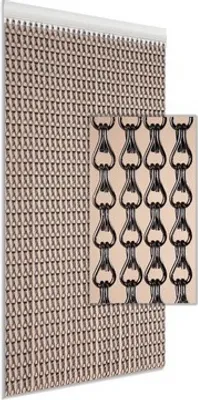 Produktbild von Türvorhang Alu anthrazit 90x210 cm