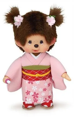 Obrázok produktu pre Plyšová hračka MONCHHICHI Kimono, ružová, model SE260799, výška 20 cm, kolekcia