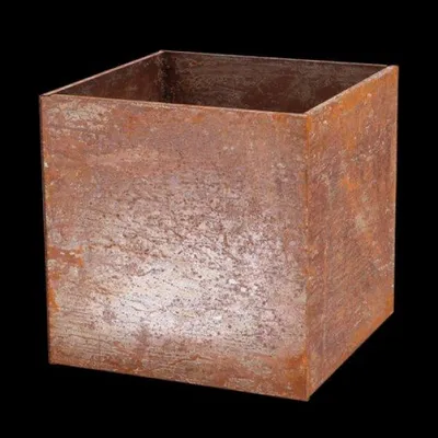Produktbild von Pflanztopf Esschert’s Garden Metall 38 x 38 x 38 cm rostfarben