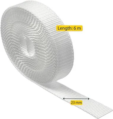 Produktbild von Rollladengurt Maxi Schellenberg 36103, 23mm/6m, weiß