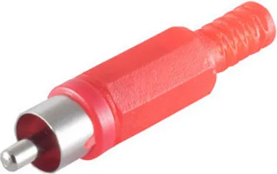 Produktbild von Cinchstecker, rot