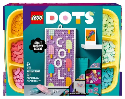 Zdjęcie produktu dla LEGO DOTS Tablica ogłoszeń, Zestaw do budowania, 6 lat(a), Plastik, 531 szt., 410 g