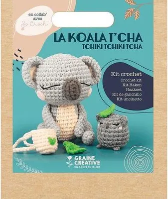 Zdjęcie produktu dla GRAINE CREATIVE 420234, Zestaw do robienia na drutach dla dzieci, Wielobarwny