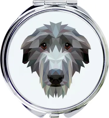 Produktbild von Deerhound geometrischer Spiegel Art-Dog