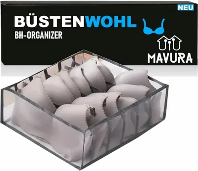 Immagine prodotto di BÜSTENWOHL scatola porta reggiseno cassetto organizzatore calze reggiseno sciarpa biancheria intima