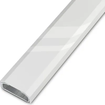 Produktbild von Design Kabelkanal 1100 x 50 x 20 mm weiß gepulvert mit Platz für viele Kabel Kabelführung Kabeldurchführung Design trifft auf Funktion von SCHÜCO ALU COMPETENCE