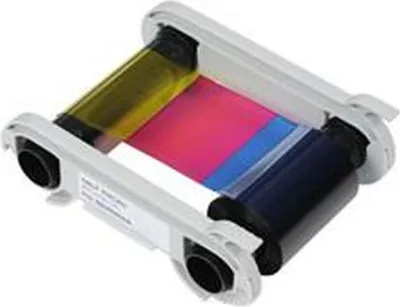 Image de R6F003EAA - 6 Panel Farbband - YMCKO-K - 200 Karten/Rolle (für Primacy und Edikio)