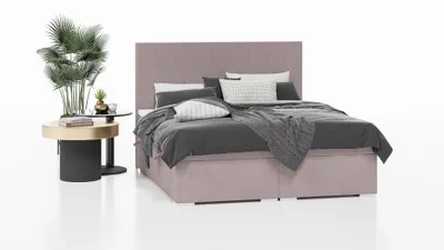 Produktbild von Bett Polster Design Doppelbett Schlafzimmer Textil Möbel Luxus Boxspringbett