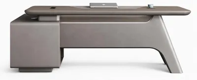 Produktbild von Eleganter Chefschreibtisch mit modernem Design und praktischen Details