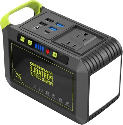 Productafbeelding van Draagbare Powerstation - Generator - Accubank - Mobiele Energie - Powerbank - 88Wh 24000mAh