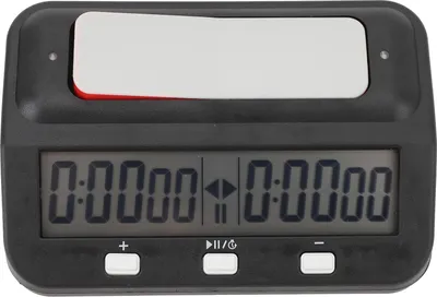 Imagen del producto de Reloj de ajedrez portátil, , temporizador digital profesional con contador de movimientos y función de retraso, ideal para ajedrez y Go, perfecto para torneos y entrenamiento