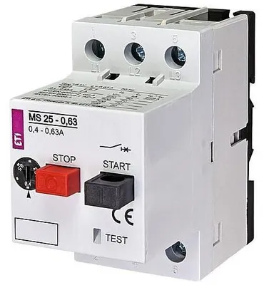 Produktbild von ETI MS25-0,63 Motorschutzschalter 0,4-0,63 A