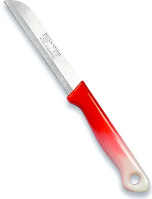 Produktbild von Original Solingen Küchen Allzweck Obst und Gemüse Messer Klein Set Orange Weiß 24tlg