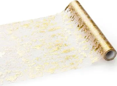 Immagine prodotto di Runner da tavola con motivo oro 36cm x 9m oro / trasparente