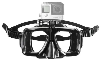 Obrázek produktu pro Šnorchl s držákem pro kameru GoPro, určený pro podvodní snímky