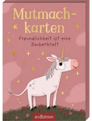 Obrázek produktu pro Ein Einhorn namens Oktober - Mutmachkarten