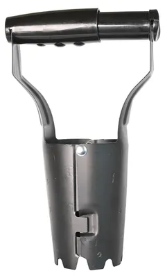 KesTek Blumenzwiebelpflanzer Pflanzer Zwiebelpflanzer Gartenwerkzeug Stahl BZP1 23cm 4066986406324 414502 40632KT