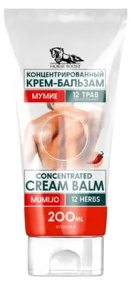 Obrázek produktu pro Koncentrovaný krém-balzám s mumiem a extraktem z 12 bylin - 200 ml - Vitateka