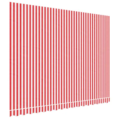 Immagine prodotto di Tessuto di Ricambio per Tenda Strisce Rosse e Bianche 4x3 m