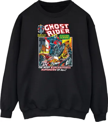 Produktbild von Marvel - "Ghost Rider" Sweatshirt für Herren BI48767 (S) (Schwarz)