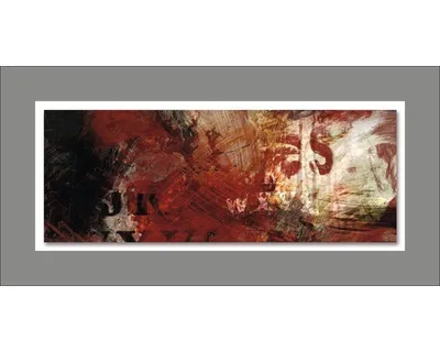 Produktbild von Metallbild Abstraction VIII 100x50 cm