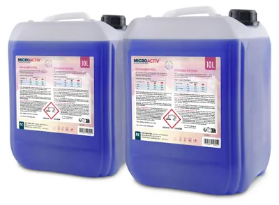 Produktbild von 10 L Microactiv® Color Waschmittel - Flüssigwaschmittel für weiße und bunte Wäsche