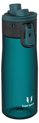 Produktbild von Super Sparrow Trinkflasche - Tritan Wasserflasche - 750ml - BPA-frei - Ideale Sportflasche - Ein-Klick Schnellfluss TouchGulp Trinkflaschen - Leicht, Nachhaltig