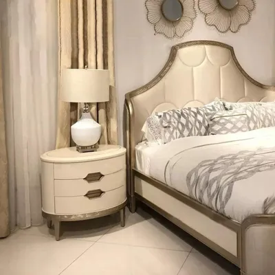 Produktbild von Nacht Tisch Konsole Beistell Schlaf Design Zimmer Holz Tische Konsolen Konsolen