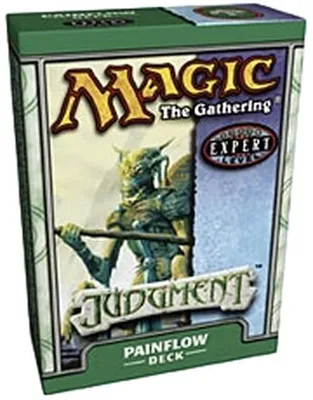 Zdjęcie produktu dla Magic: The Gathering Judgment: Painflow Theme Deck Japanese