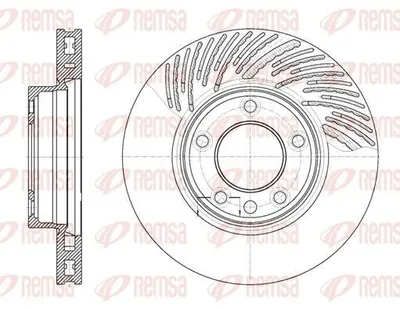 Produktbild von 2x REMSA Bremsscheibe 6773.11 vorne rechts für VW Touareg (7LA 7L6 7L7) 68 5mm