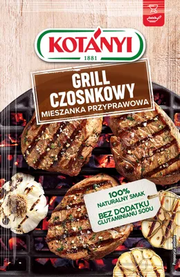 Obrázok produktu pre Kotányi Cesnaková grilovacia zmes 25 g