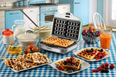 Produktbild von Ariete Party Time 1973B Waffelmaker blau