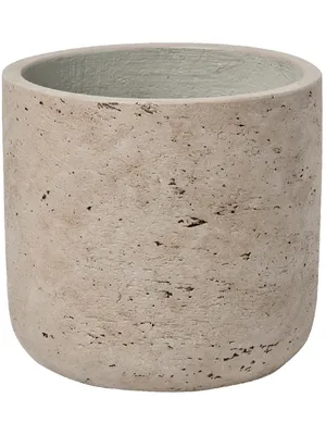 Produktbild von Pottery Pots Charlie, Topfpflanzer, Freistehend, Ton, Grau, Rund, Drinnen/Draußen