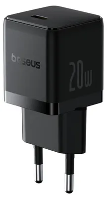 Zdjęcie produktu dla Ładowarka sieciowa Baseus Palm 20W USB-C czarna
