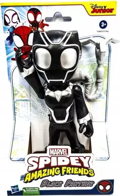 Zdjęcie produktu dla Hasbro Marvel Spidey i jego niesamowici przyjaciele Czarna Pantera Schwarz, Spielfigur