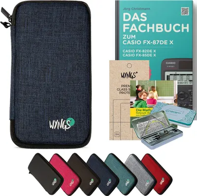 Produktbild von CALCUSO Zubehör Streberpaket Blau kompatibel für Taschenrechner Casio FX-87DE X