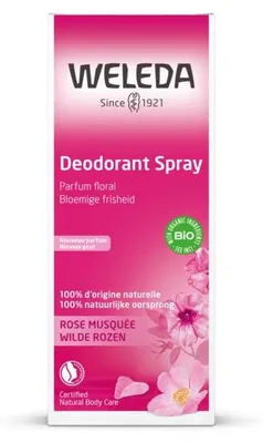 Productafbeelding van WELEDA Wilde rozen deodorant (100 ml)