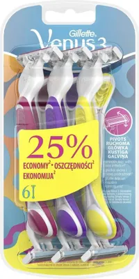Image de Simply Venus 3 Plus Jaune 6 pcs