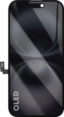 Obrázok produktu pre Avizar, iPhone 16 Hard-OLED displej predmontovaný, čierny